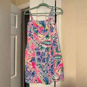 Lilly Pulitzer Multicolor Tropical Print Dress